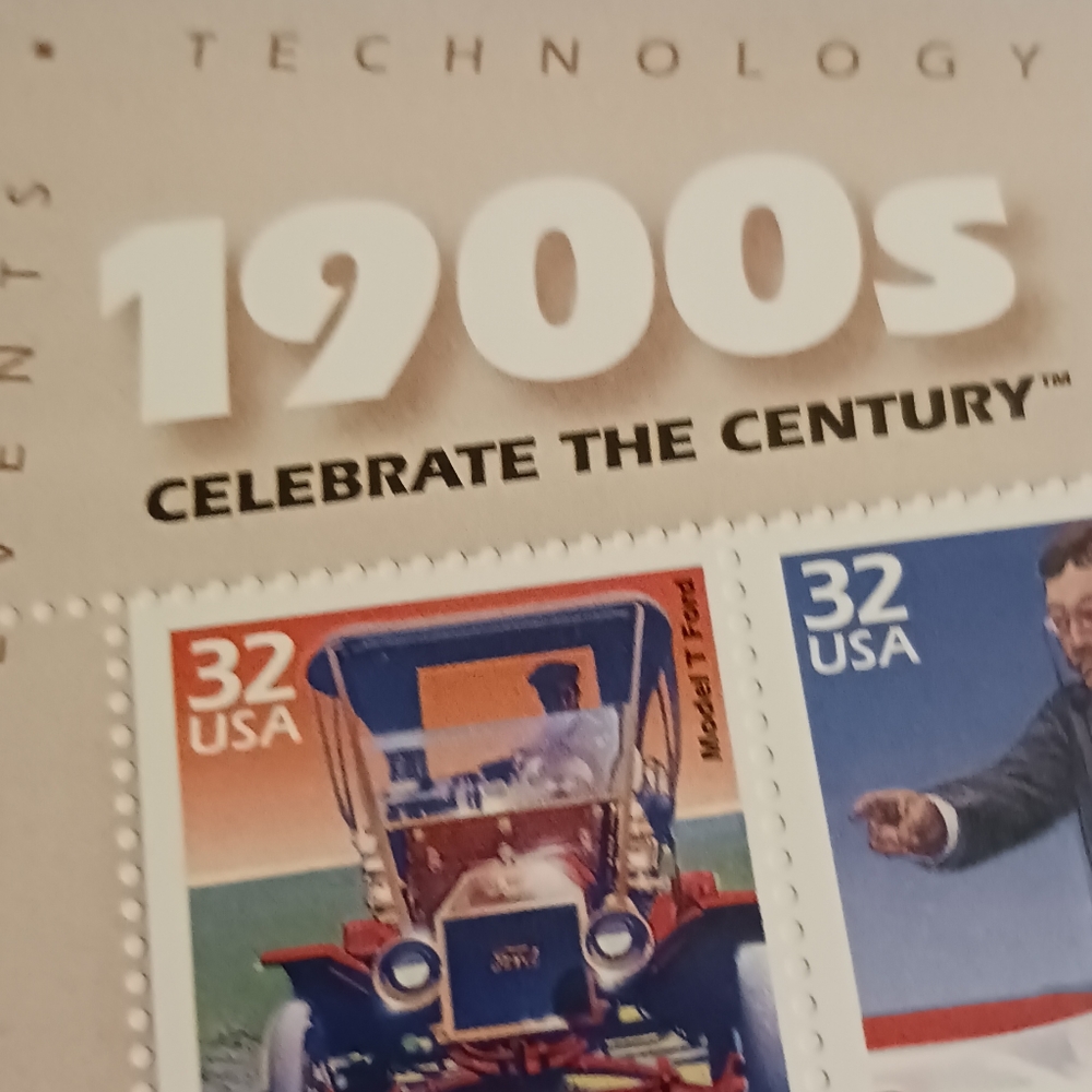 Us stamps celebrate the century  stamps